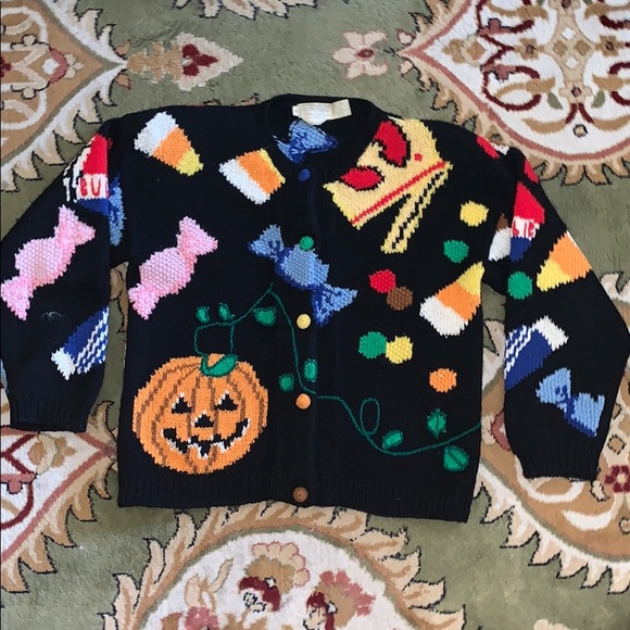 the eagle’s eye Sweaters - 🎃rare vintage Halloween sweater🎃